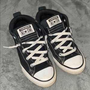 Converse Kids Black and White Sneakers
